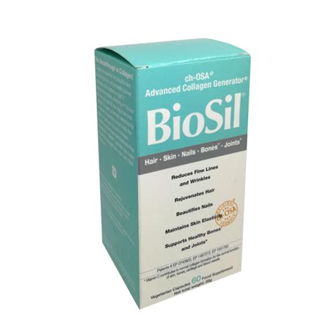 BIOSIL, 60 kapsulių | eurovaistine.lt