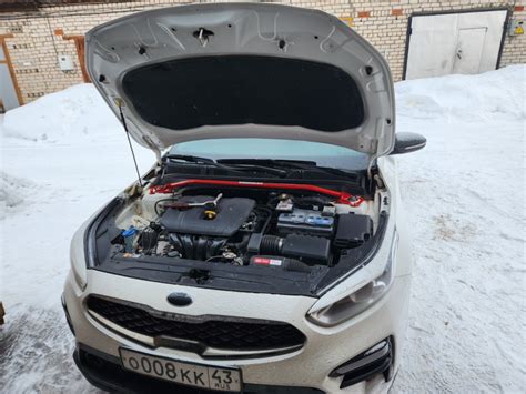 Распорка под капот. — KIA Cerato (4G), 2 л, 2020 года | тюнинг | DRIVE2