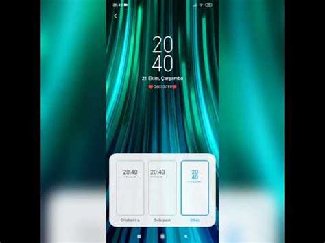 Xiaomi Redmi Note Kilit Ekran Saat Bi Imi Ve Tam Ekran G R N M