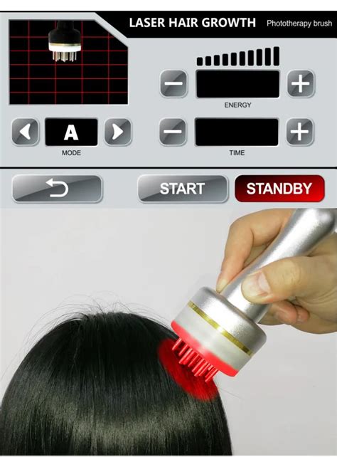 Nouveauté 650nm Laser Dispositif De Croissance Des Cheveux Indolore