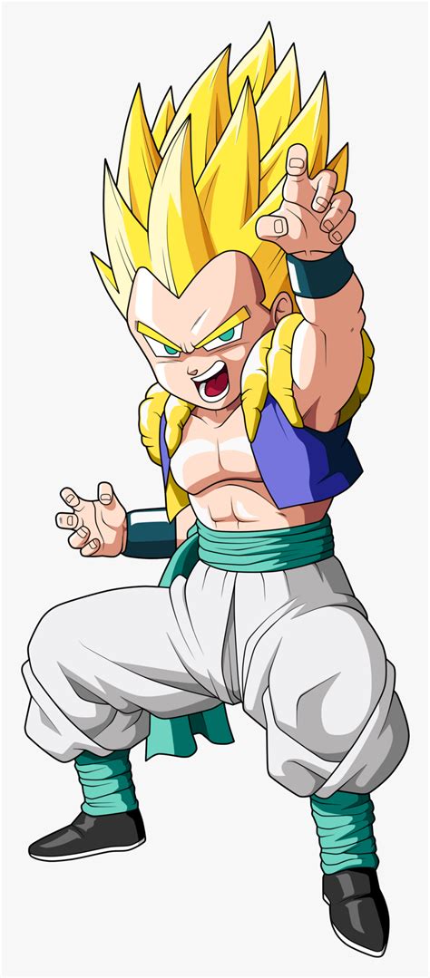 Gotenks Png Gotenks Png Trunks Et Goten En Fusion Transparent Png