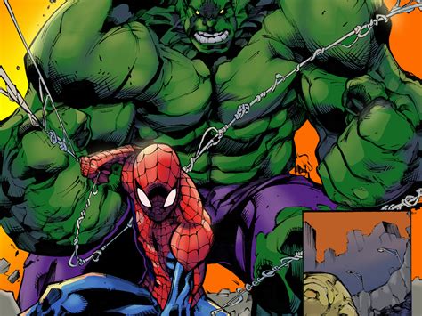 Spiderman Vs Hulk