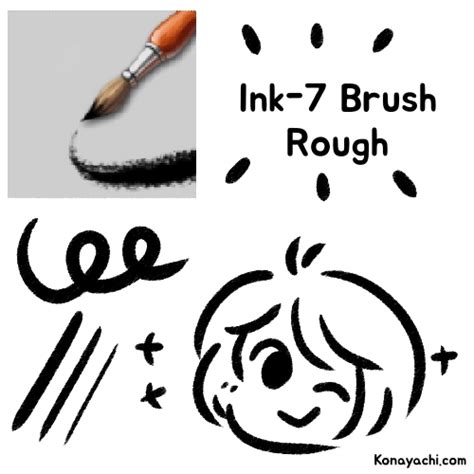 Krita Brush Ink 7 Derivatives Konayachi