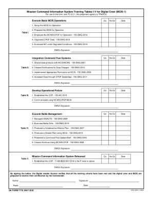 Fillable Online Armypubs Army TRADOC Forms TFs Fax Email Print