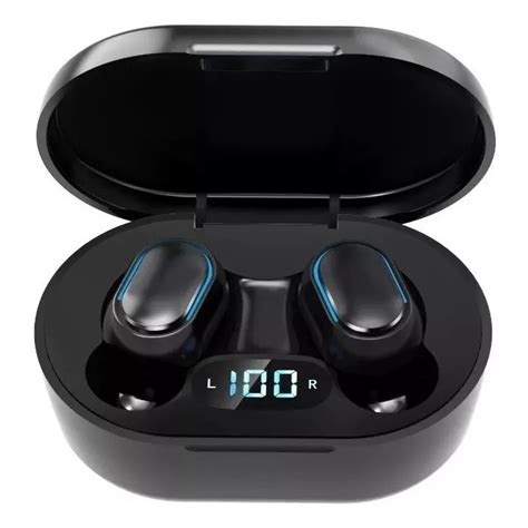 Fone de ouvido in ear sem fio H Maston Pró Bluetooth LED Submarino