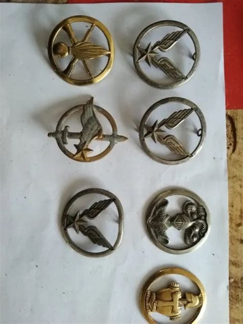 LOT 7 INSIGNES de béret militaire et autre EUR 6 00 PicClick FR