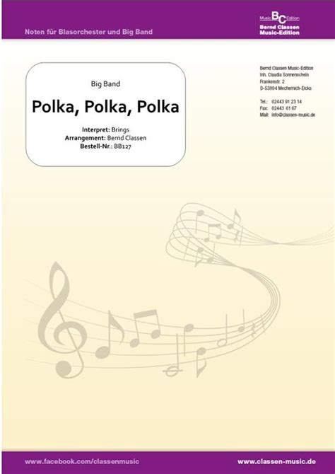 Polka Polka Polka Big Band Noten G Nstig Online Kaufen