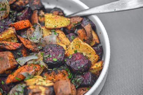 Grilled Herb Crusted Root Vegetables Recipe The Meatwave