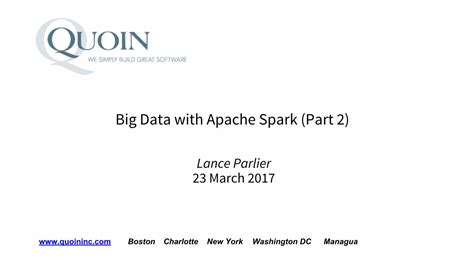 Pdf Big Data With Apache Spark Part Pdf Filebig Data With