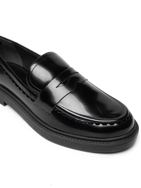 Mocassim Feminino Pala Box Bold Anacapri Preto Oqvestir