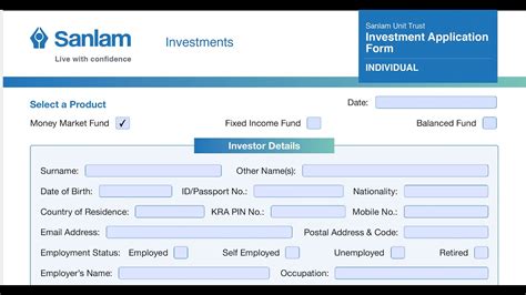 New How To Fill Out The Sanlam Money Market Fund Individual