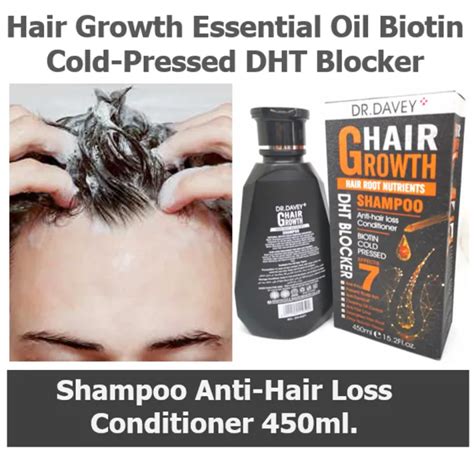 Dr Davey Hair Growth Essential Oil Biotin Cold Pressed Dht Blocker