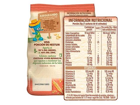 Cereal Infantil NESTUM Multicereal Baby And Me Argentina