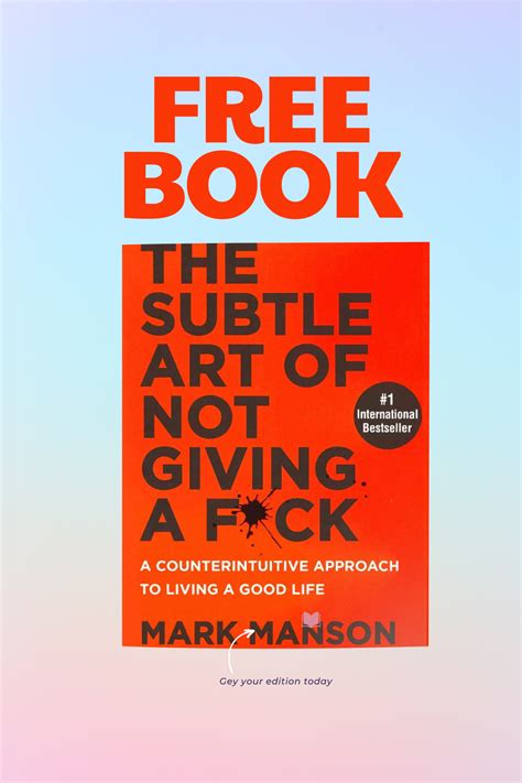 Subtle Art Of Not Giving A Fck — Mark Manson Summary By Bagar Billay Feb 2024 Medium