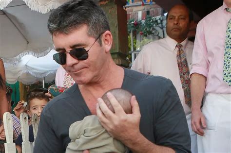 Simon Cowell Eric Baby Pictures He Is Very Handsome Like His Dad