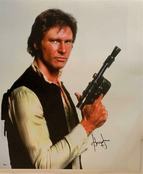 Harrison Ford Autographed Memorabilia Signed Photo Jersey