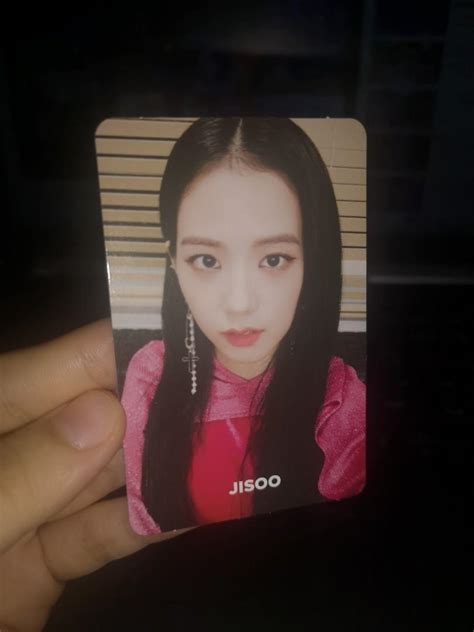 Wtsblackpink Jisoo Square Up Ddu Du Ddu Du Photocard Hobbies Toys