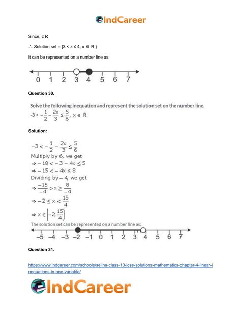 Selina Class 10 ICSE Solutions Mathematics Chapter 4 Linear