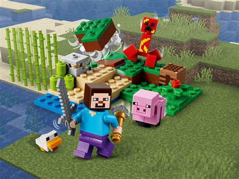 Конструктор LEGO Minecraft (Майнкрафт) 21177 Засада Крипера - купить в ...