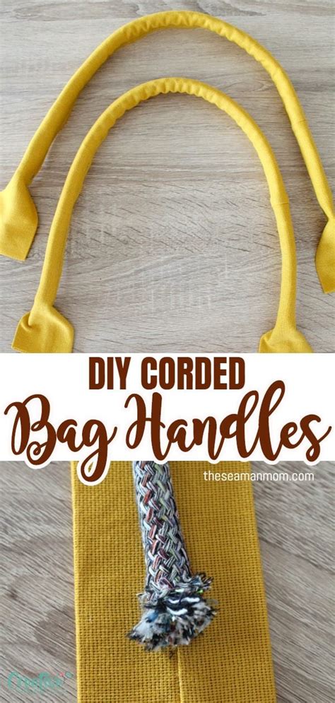 How To Make Bag Handles With Cording Easy Peasy Creative Ideas