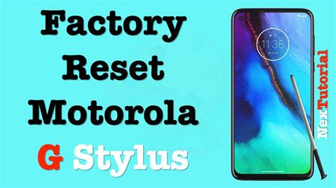 How To Factory Reset Motorola G Stylus Hard Reset Motorola G Stylus