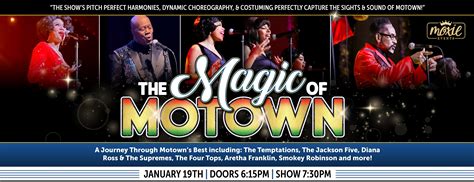The Magic Of Motown Pittsburgh Official Ticket Source Benedum