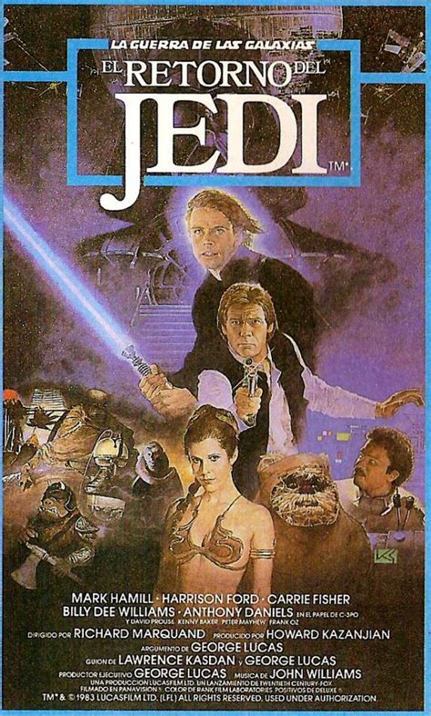 El Retorno Del Jedi Star Wars Poster Star Wars Movies Posters Star