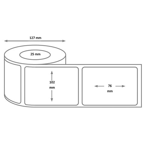 Zebra Z Perform 1000D 102x76 Mm Etiketten 880191 076D