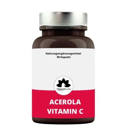 Acerola Vitamin C Kapseln natürliches Vitamin C 120 St 120 St online