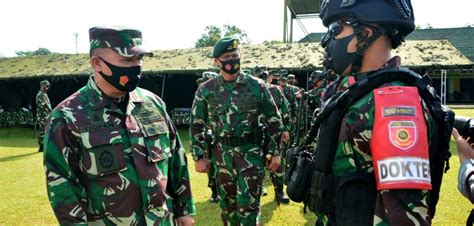 Asops Panglima TNI Pastikan Yonif Raider 515 Kostrad Siap Ambil Alih