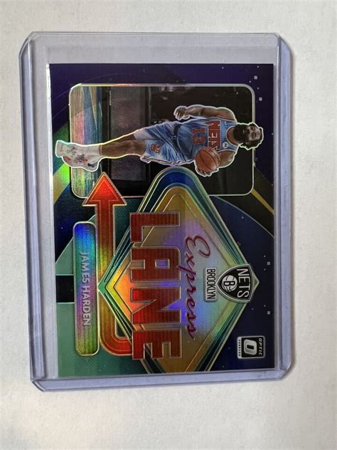 Donruss Optic James Harden Purple Holo Express Lane