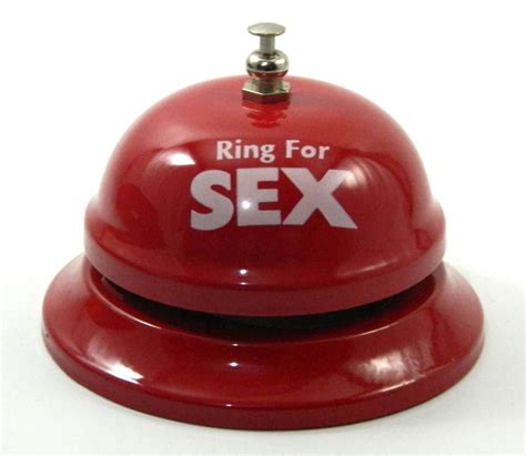 Hen Night Party Ring For Sex Red Bell Adult Novelty Funny Reception