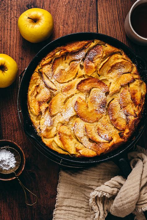 Clafoutis Aux Pommes Facile Et Rapide Lilie Bakery