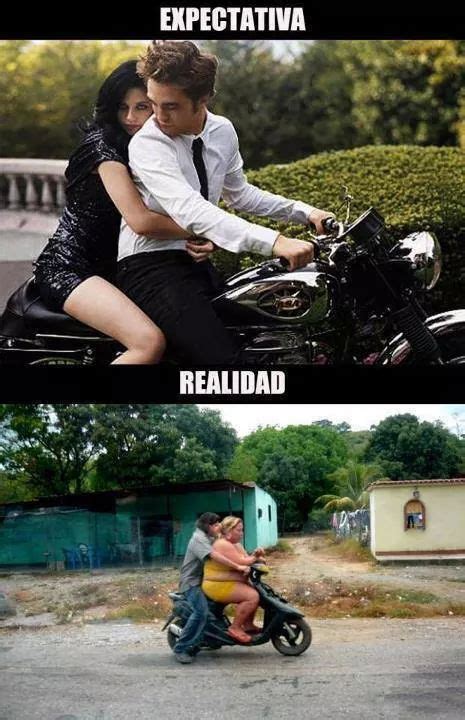 Pasear En La Moto Expectativa Vs Realidad Meme Subido Por Whitezunder