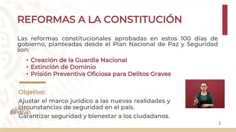 Gobierno Presume Reformas A La Constitución José Cárdenas