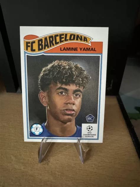 Lamine Yamal Rookie Rc Topps Living Set Ucl Fc Barcelona Eur