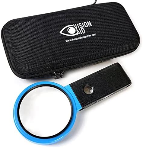 Vision Aid 30x Hands Free Magnifying Glass With 21 Led Lights For Coins Jewelry Crafts Hobby