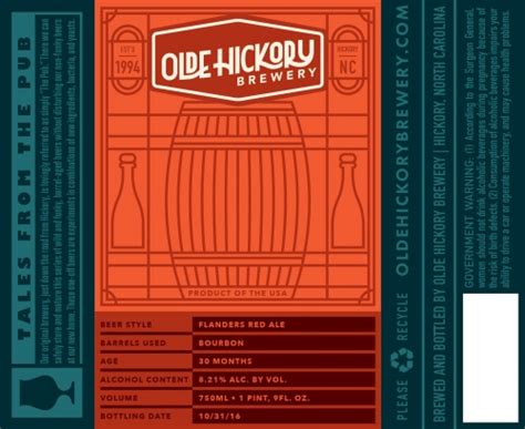 Flanders Style Ale Olde Hickory Brewery Untappd