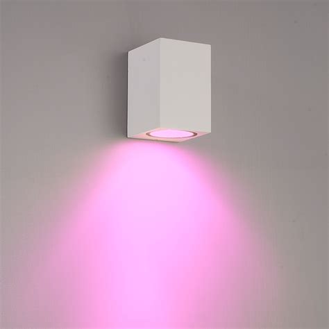 Smart WiFi LED Wall Light Marion White RGBWW GU10 IP65 HOFTRONIC