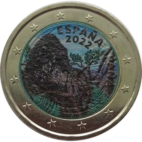 moneda conmemorativa 2 euros España 2022