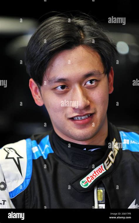 Guanyu Zhou Chn Alpine F1 Team Test Driver Austrian Grand Prix