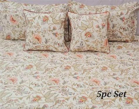 Floral Print Cotton Bed Sheet At Rs Piece In Indore Id