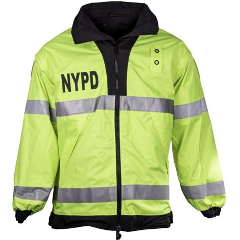 United Uniform Mfr 5255ny Mens Nypd Waterproof Duty Jacket Nypd