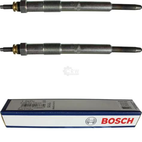 2X ORIGINAL BOSCH Bougies de Préchauffage 0 250 202 135 Attache