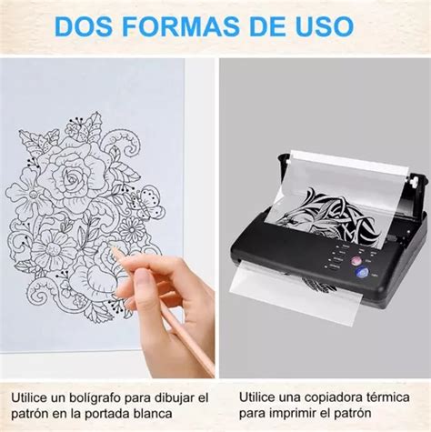 100 Pzas Papel Tatuar Transfer Stencil Para Tatuaje Tattoo En Venta En