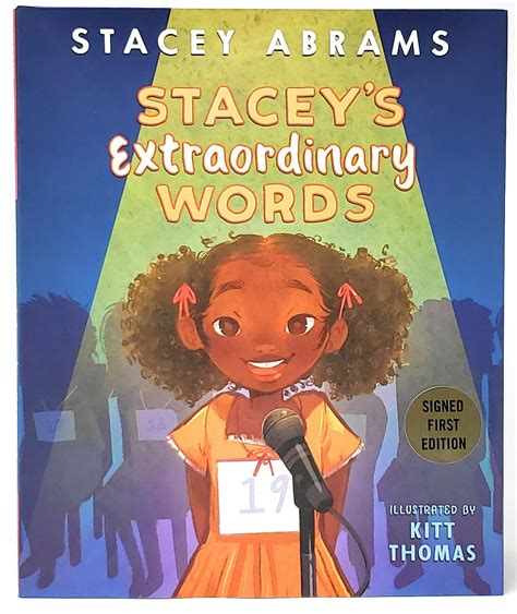 Stacey's Extraordinary Words SIGNED FIRST EDITION | Stacey Abrams, Kitt ...