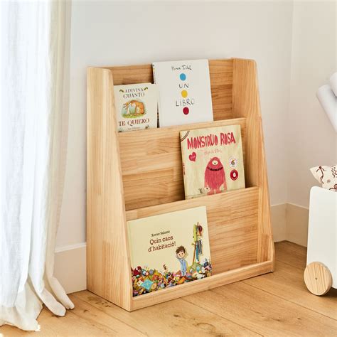 Estante Para Livros Infantil Madeira Pinho X Loja Homestories