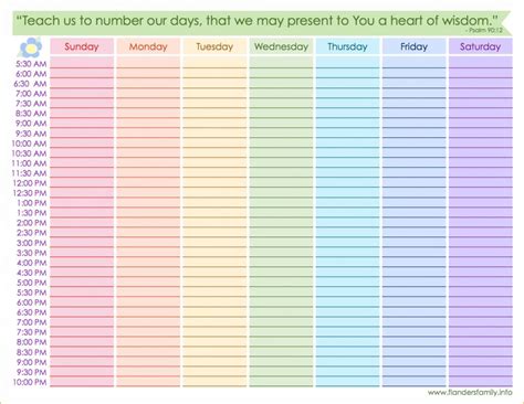 Hourly Planner Print Out At Webabrahamblog Blog