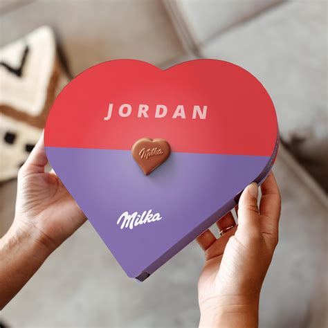 Personalised Milka Gift Box Personalise The I Love Milka Gift Box