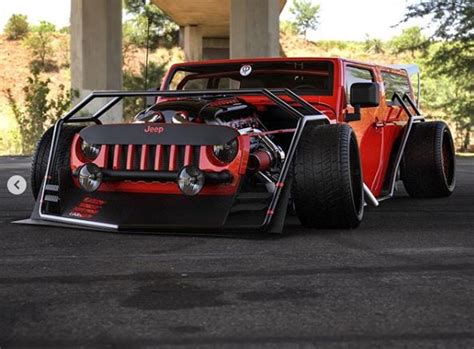 Jeep Wrangler Hot Rod Has Steel Tube Widebody Looks Like A Freak Autoevolution